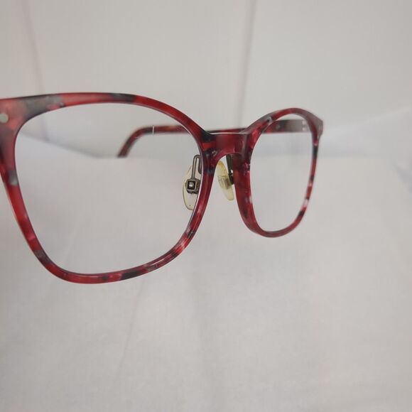 Prodesign Denmark 3607-1 c. 4124 Ruby Red Eyeglasses FRAMES ONLY 52-18-145 - Picture 9 of 12